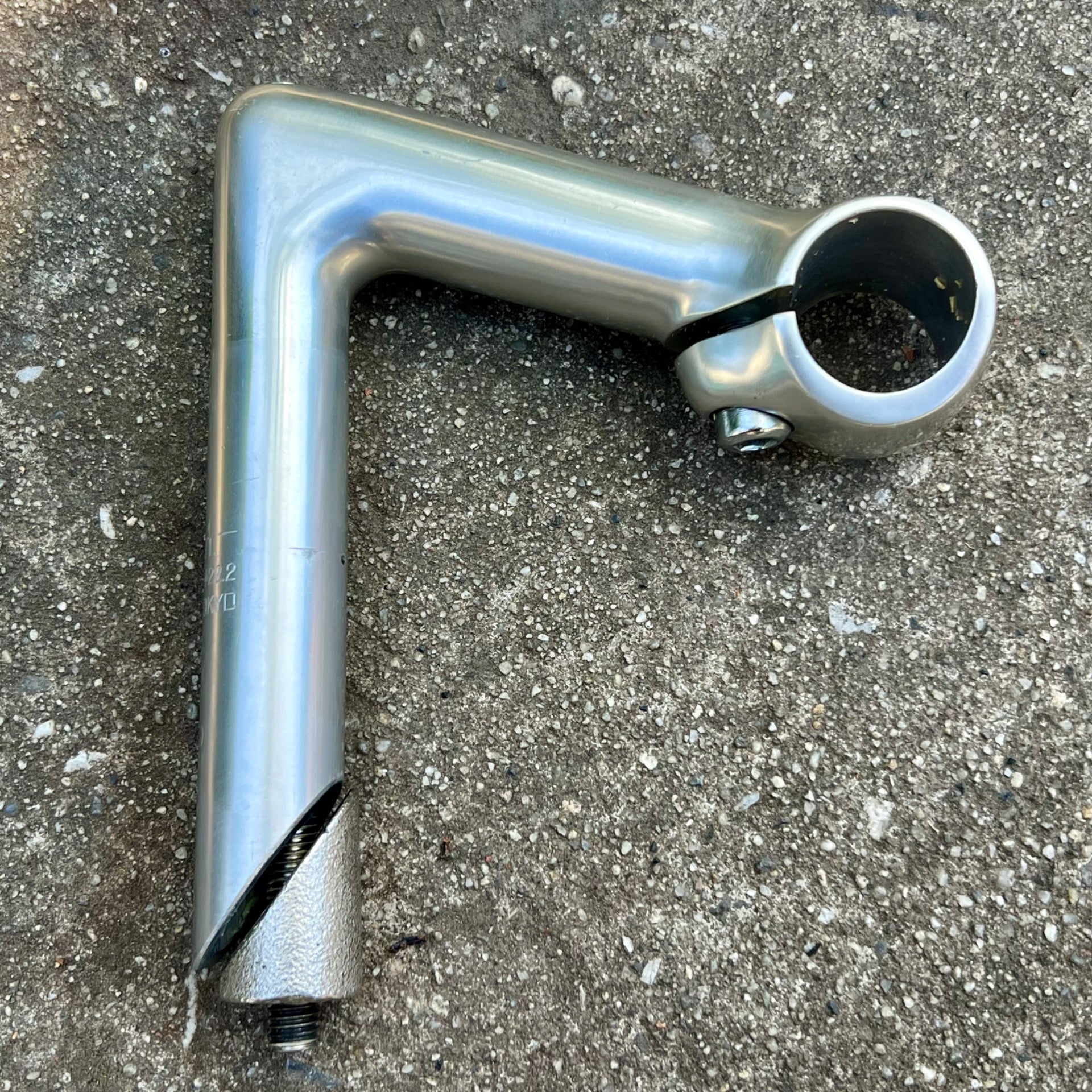 Nitto 100x26.0mm Quill Silver Drop Stem 1” 22.2 Vintage Retro 80’s Bike