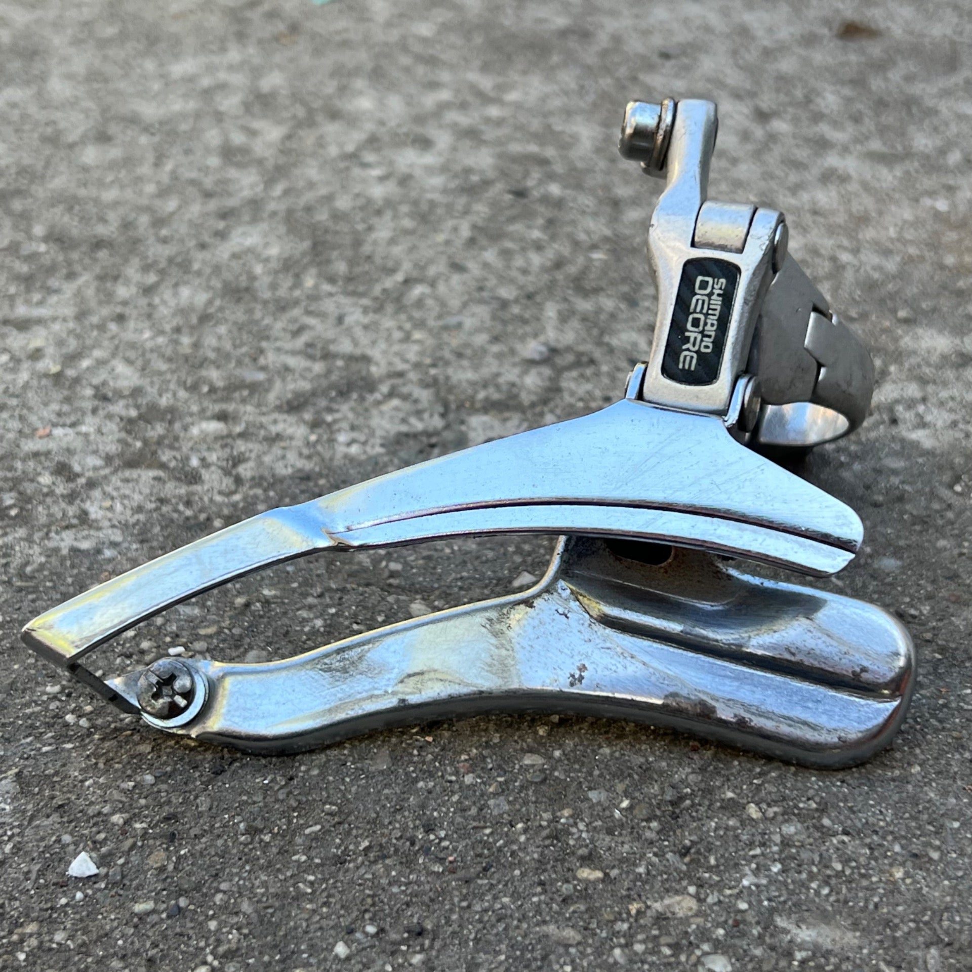 Shimano Deore FD-MT62 28.6mm Bottom Pull Front Derailleur Vintage MTB Triple 