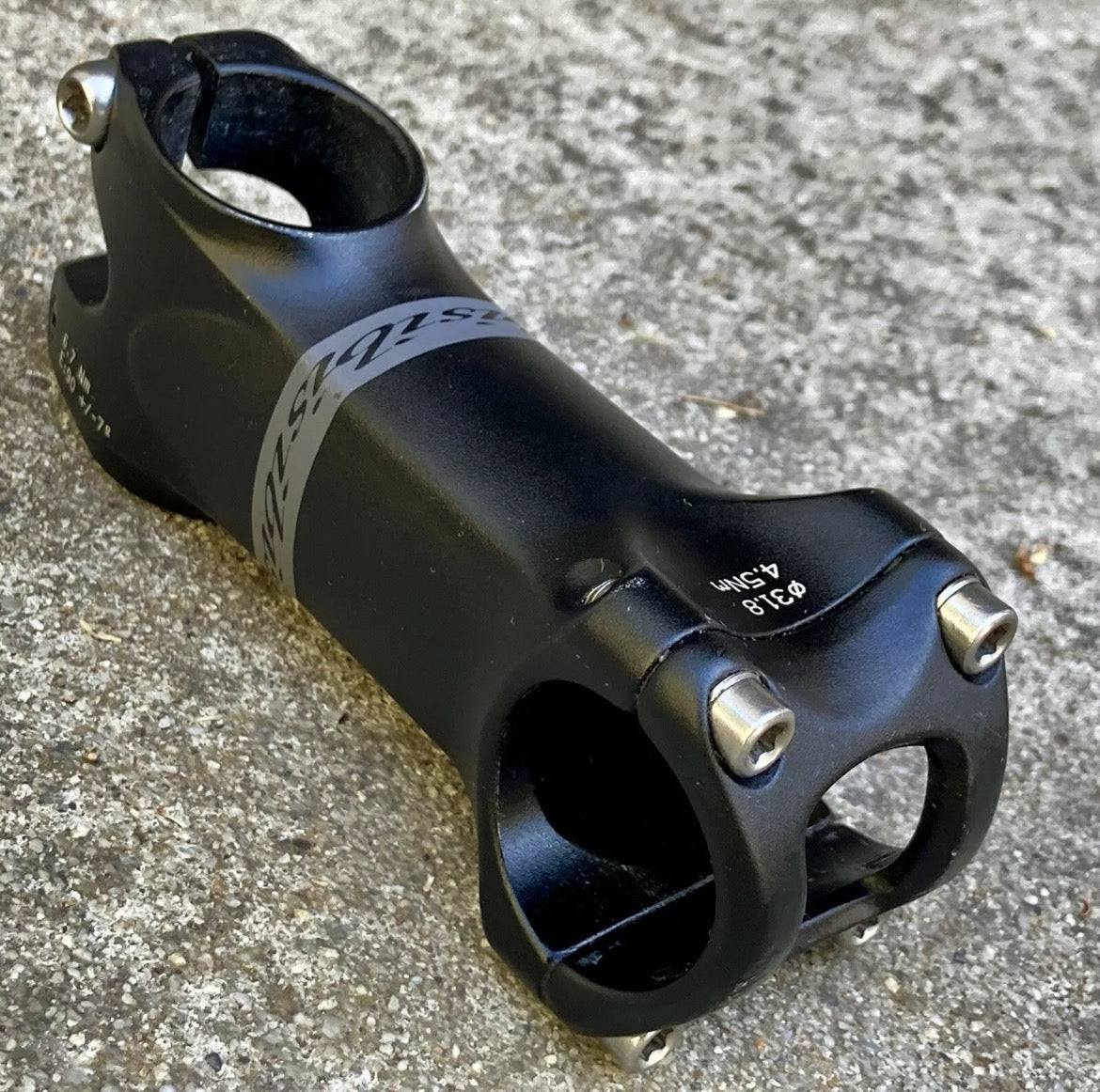 IBIS Black Stem 90x31.8mm +/-7° 1 1/8” Threadless Aluminum Road XC Gravel CX