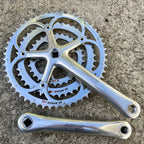 Used Campagnolo Record 10 Speed Triple Crankset 175mm 53-42-30 Road Touring Bike-Bicycle Bin