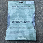 NOS NEW Shimano Dura Ace Brake Cable & Housing Set Dark Gray Road Bike 7700 7800-Bicycle Bin