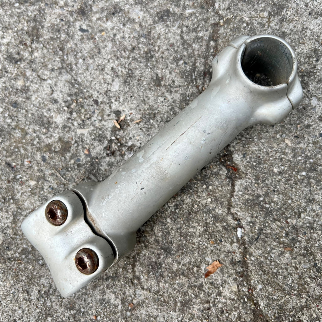 Bontrager 25.4x135mm 1 1/8” Threadless Stem Vintage Retro MTB Mountain Bike Gray