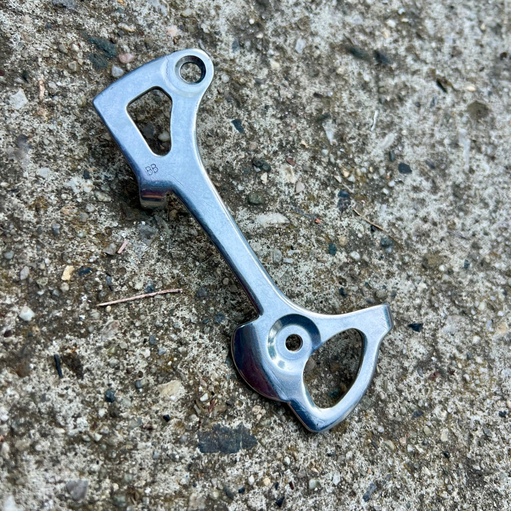 Ultegra 6500 Long Inner Derailleur Cage 74mm ctc Vintage Aluminum Silver 