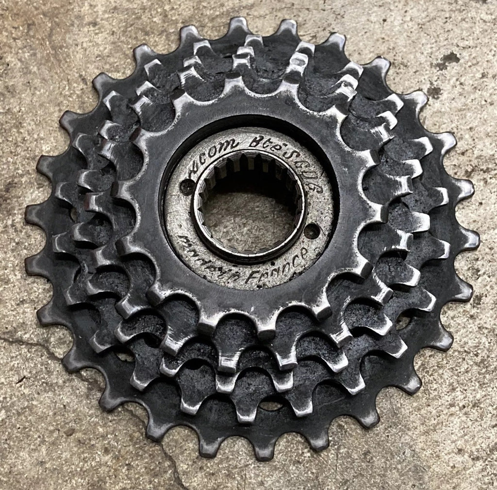Atom Freewheel French Thread 5 Speed 14-26T Vintage Cycling Touring Bike Gray