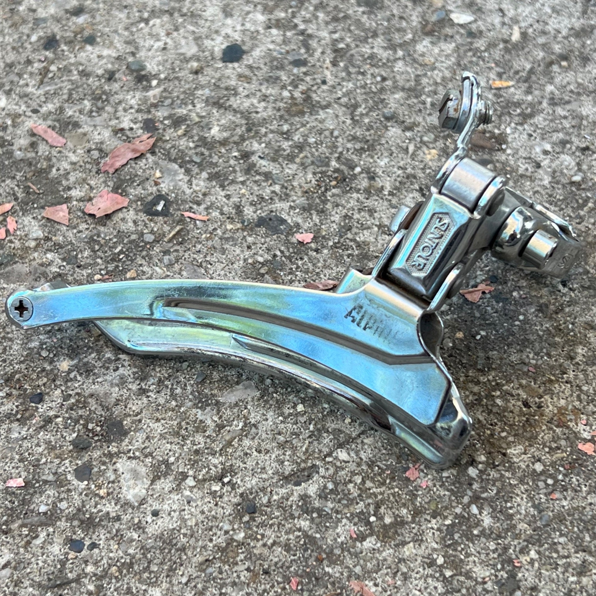Suntour Alpine 28.6mm Bottom Pull Double Front Derailleur Vintage Road Bike ATB