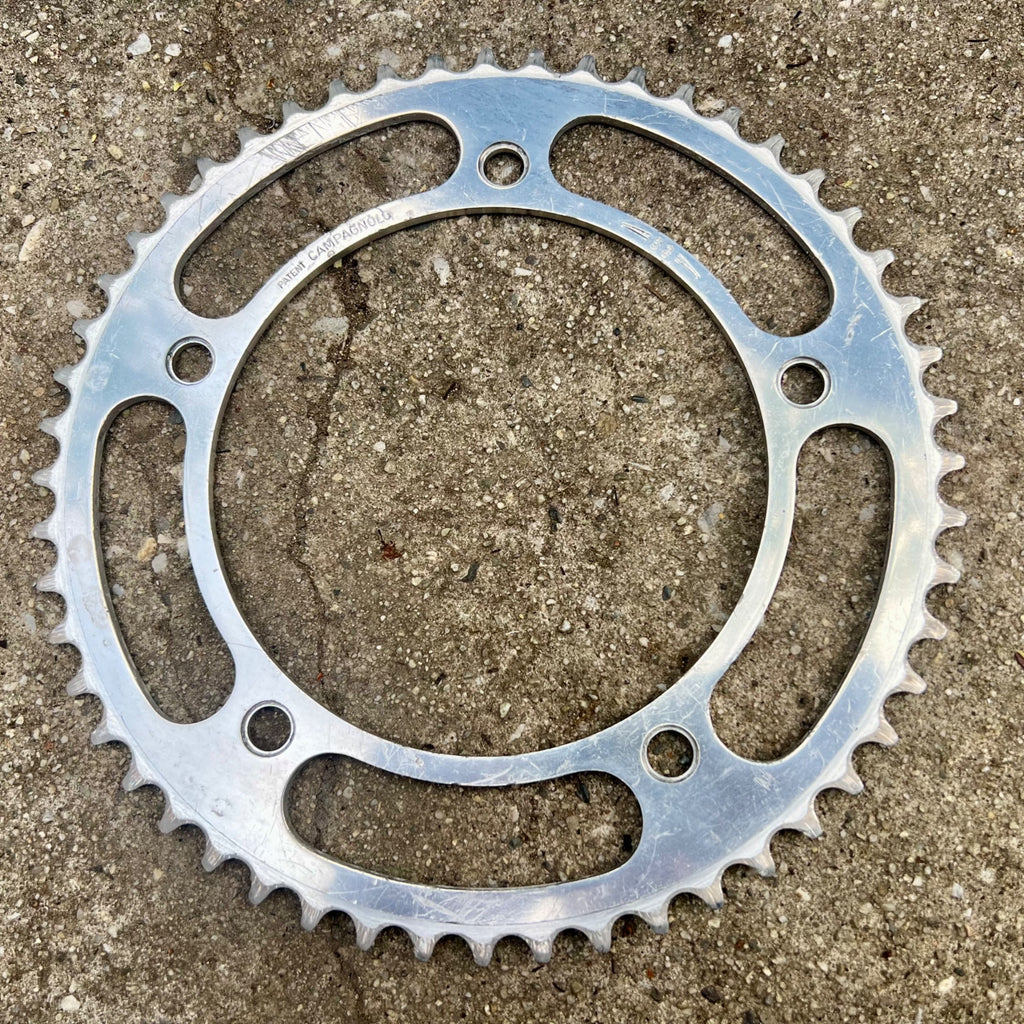 Campagnolo 151 BCD 52T 3/32” Chainring Vintage Road Track Silver Campy 5 Bolt