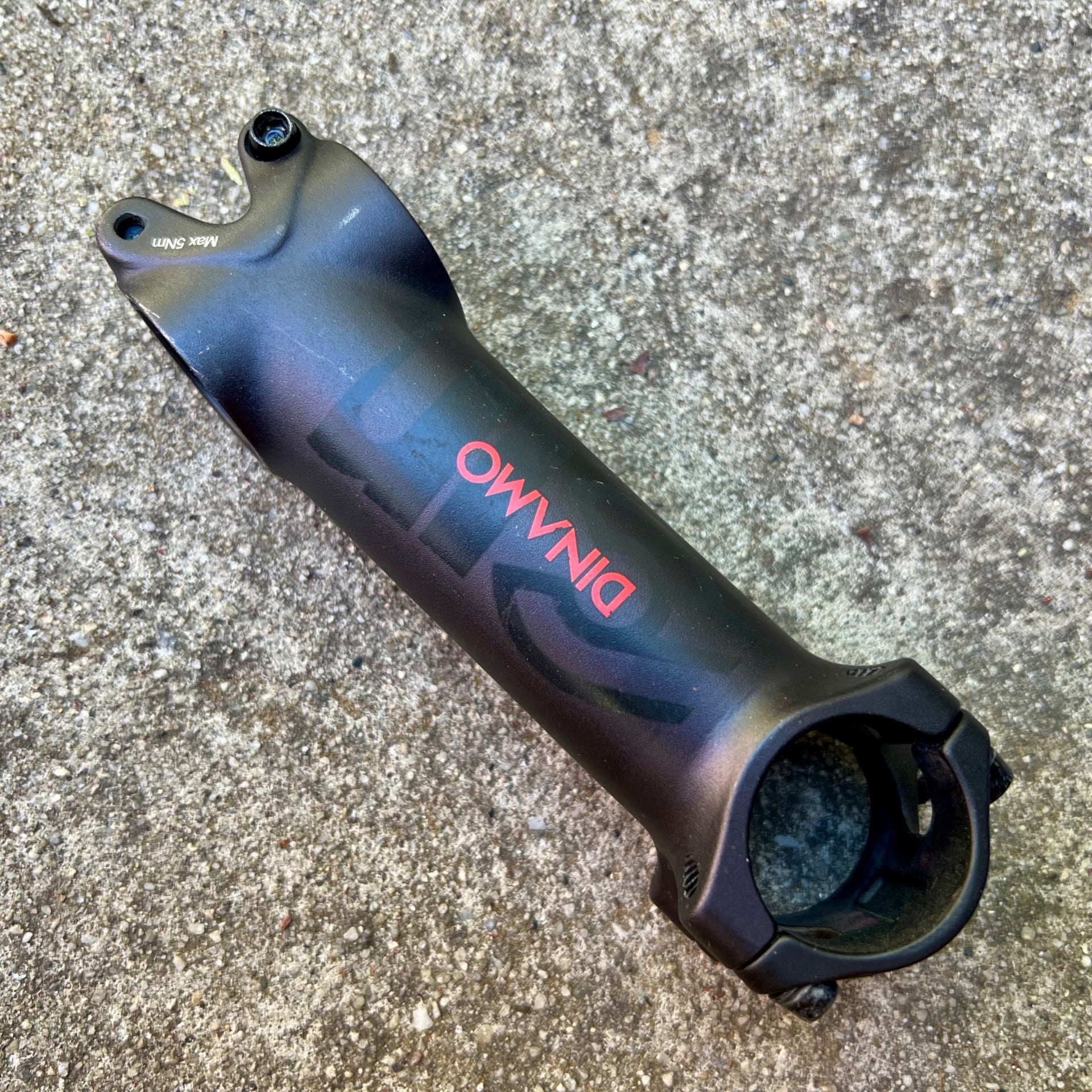 Cinelli Dinamo 31.8x110mm Stem 1 1/8” Threadless Road Gravel Bike Black 5° 129g