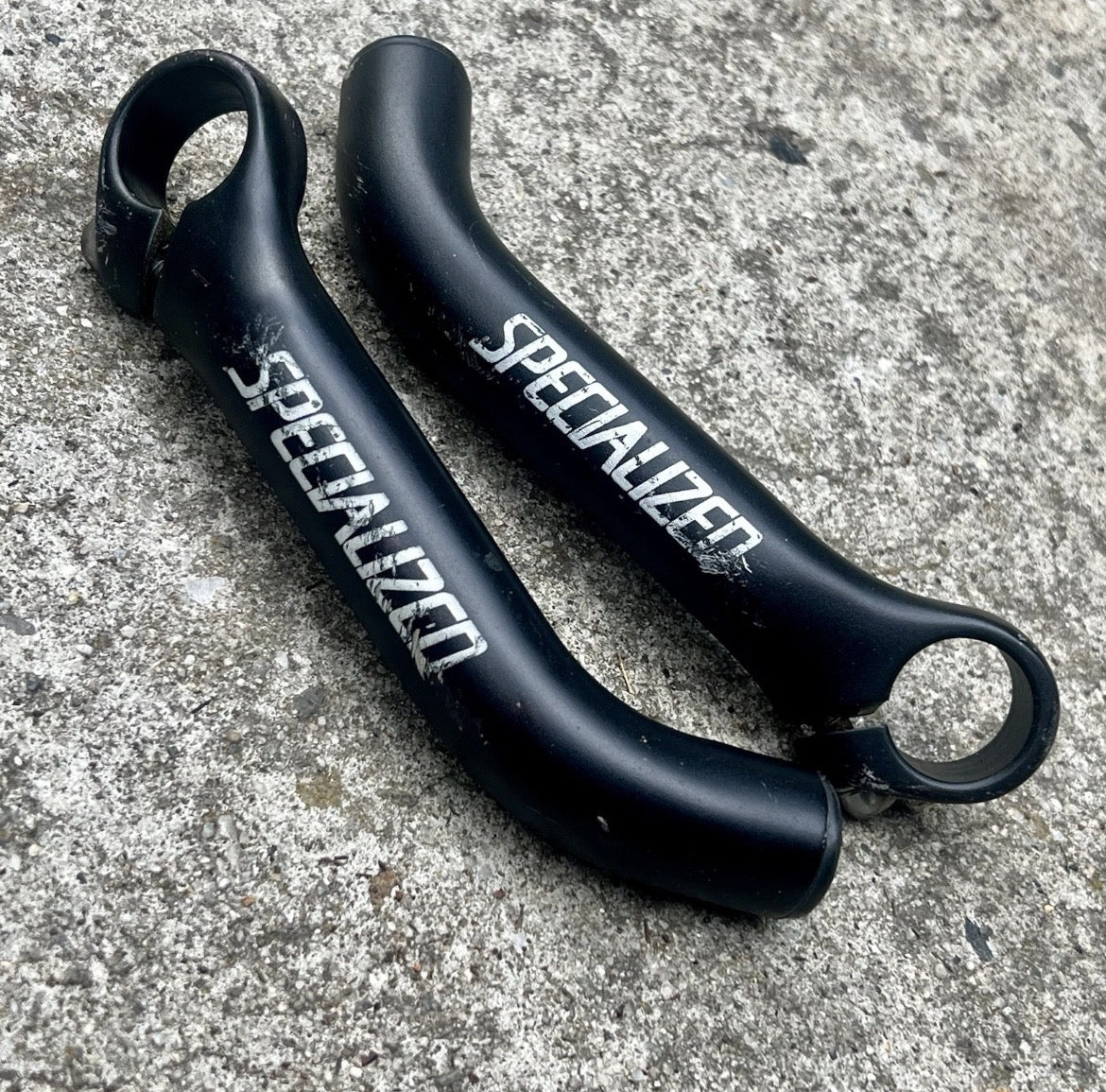Specialized Bar Ends Black Vintage Mountain Bike MTB Retro Aluminum XC Racing