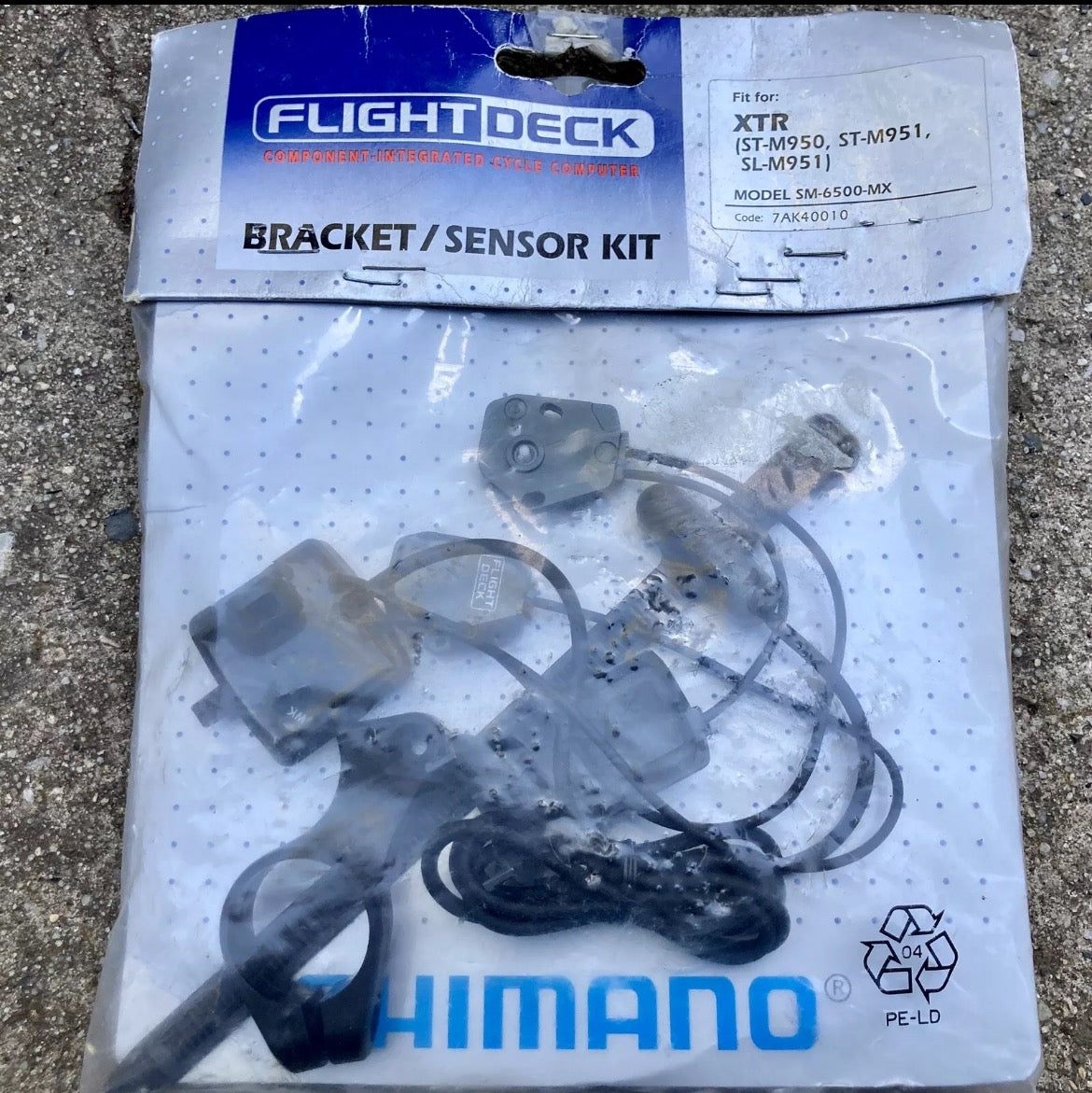 Vintage NOS Shimano Flight Deck XTR Bracket Sensor Kit ST-M950 ST-M951 SL-951