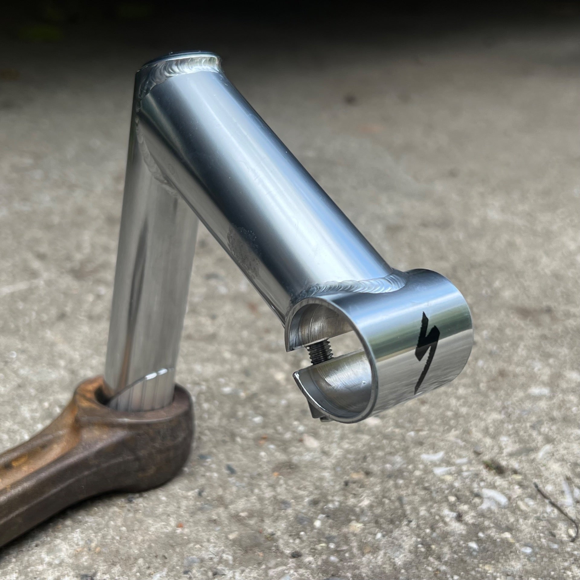 NOS Specialized Nitto 90x25.4mm Quill Stem 1” Road Mountain Bike Silver Steel 