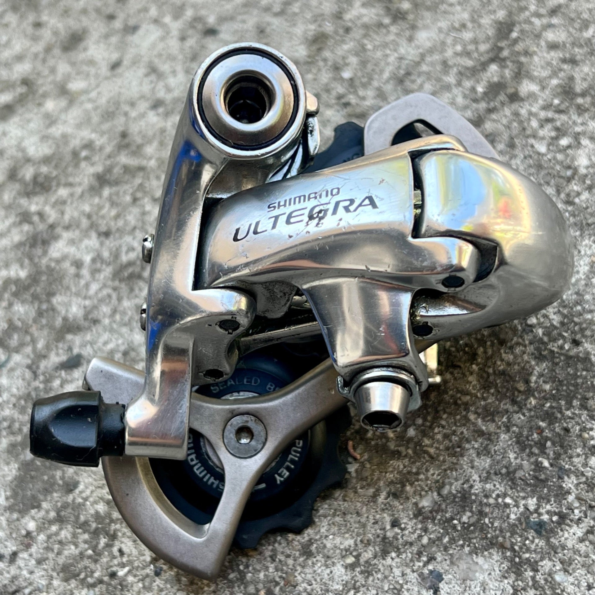 Shimano Ultegra RD-6600 10 Speed Short Cage Rear Derailleur Silver Road Bike 