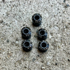 Used Rotor Replacement Chainring Bolt & Nut Set 5 Bolt Black For Double Aluminum-Bicycle Bin