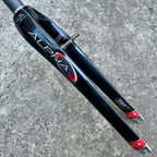 Alpha Q CX 20 Nano 700c Carbon Gravel Fork Canti V Brake Black 1 1/8”x 8.25” Steerer CRT Cyclocross