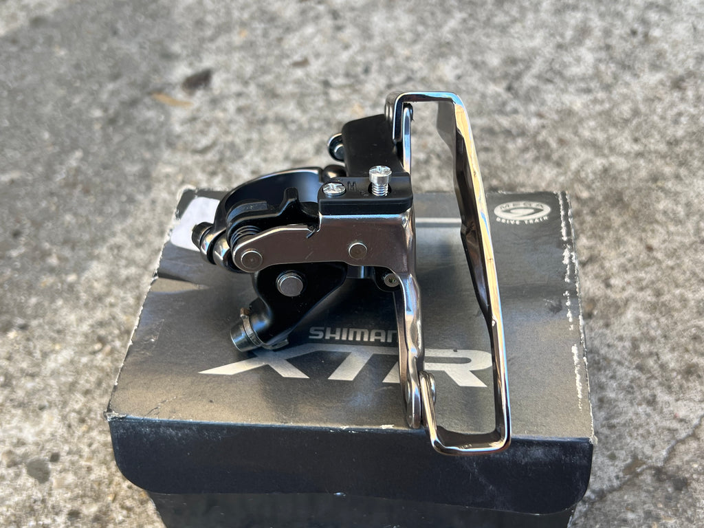 NOS Shimano XTR FD-M960 34.9mm Top Pull Front Derailleur Triple Vintage MTB