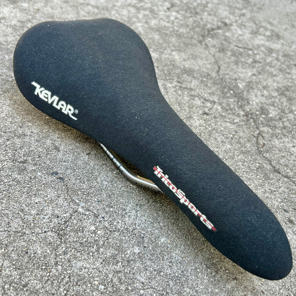 Trico Sports Kevlar Titanium Saddle Vintage MTB Road Bike Black 90’s 2000’s