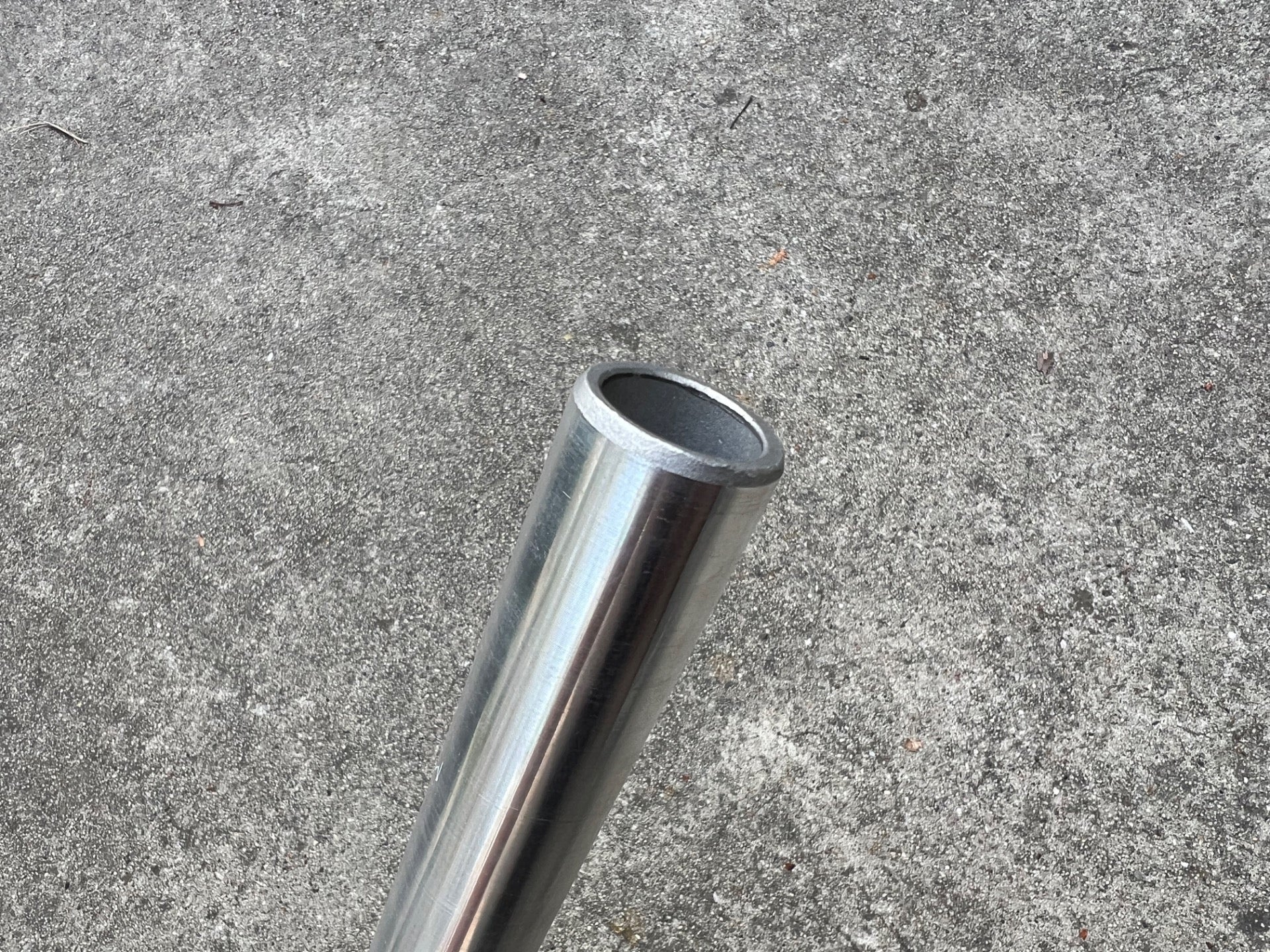 NOS SR MTE-100 Seatpost 26.4x260mm Vintage Adjustable Bolt MTB ATB Silver Alloy - Image 3