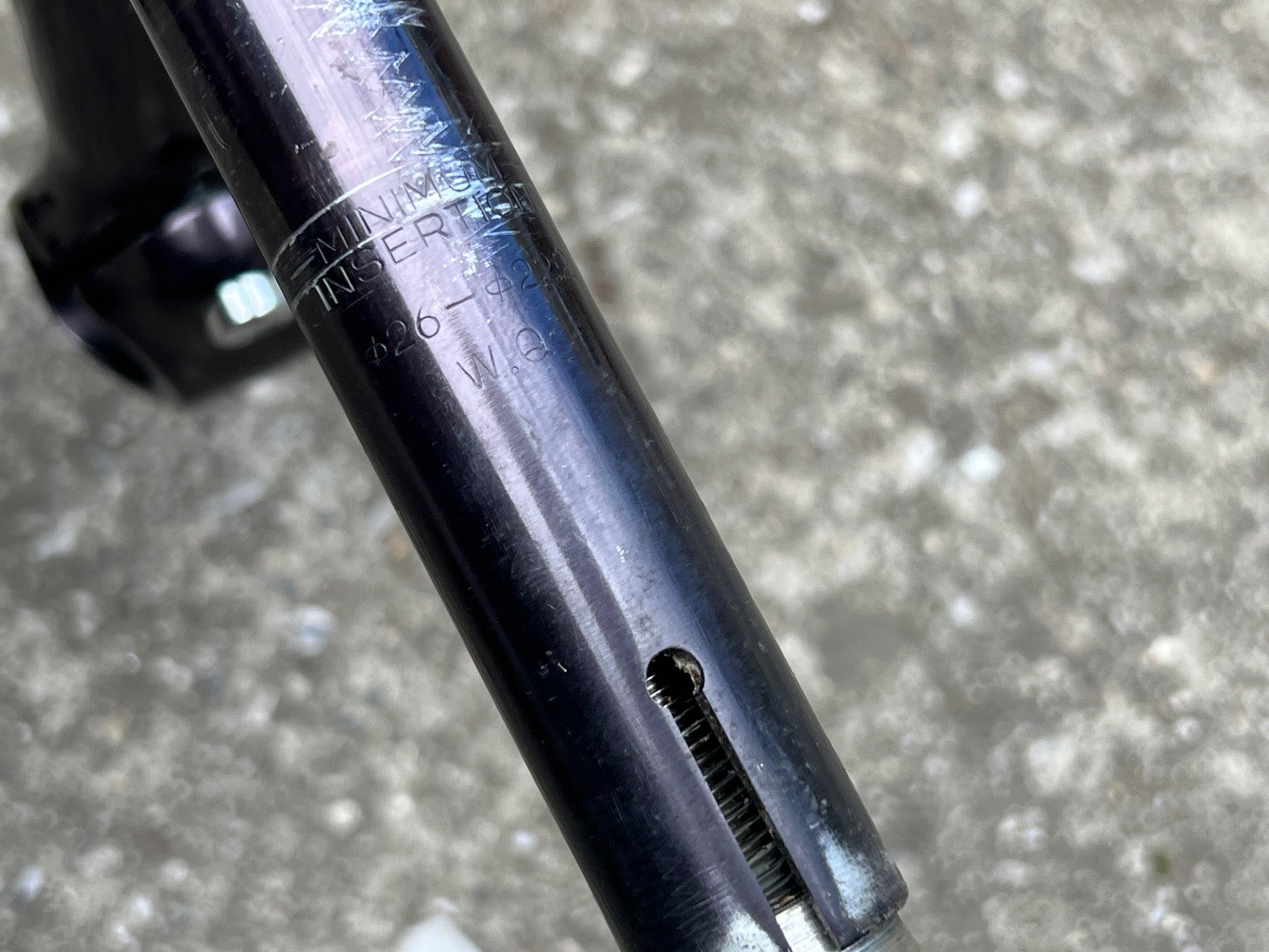 Specialized Quill Stem 120x26.0mm Black Anodized 1” Road Bike Vintage Retro  - Image 3