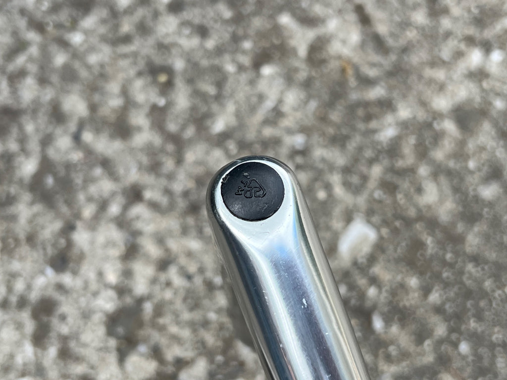 ITM 120x26.0mm Quill Stem 1” Vintage Retro Road Bike Silver Racing Anodized  - Image 3