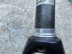 Used Specialized Carbon Fork 1 1/8” to 1 1/4” Tapered Threadless 8.5in Black Red Pink-Bicycle Bin