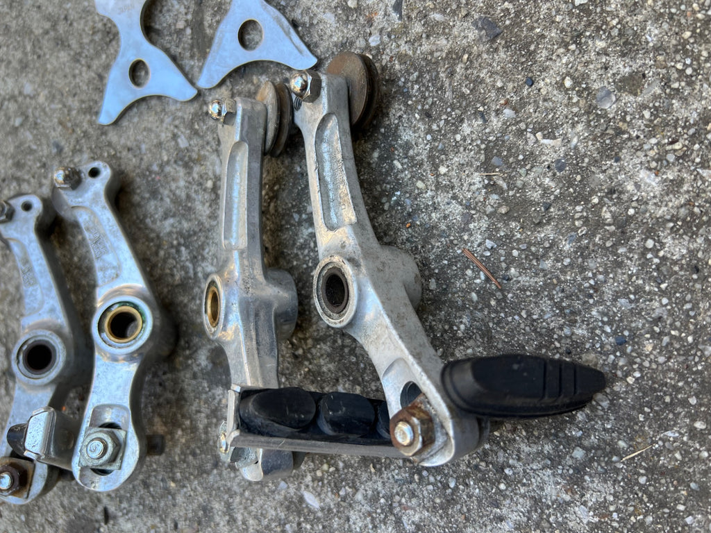 Suntour Roller Cam Brake Set Brakes Vintage MTB ATB Retro Mountain Bike Silver  - Image 3