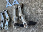 Used Suntour Roller Cam Brake Set Brakes Vintage MTB ATB Retro Mountain Bike Silver-Bicycle Bin
