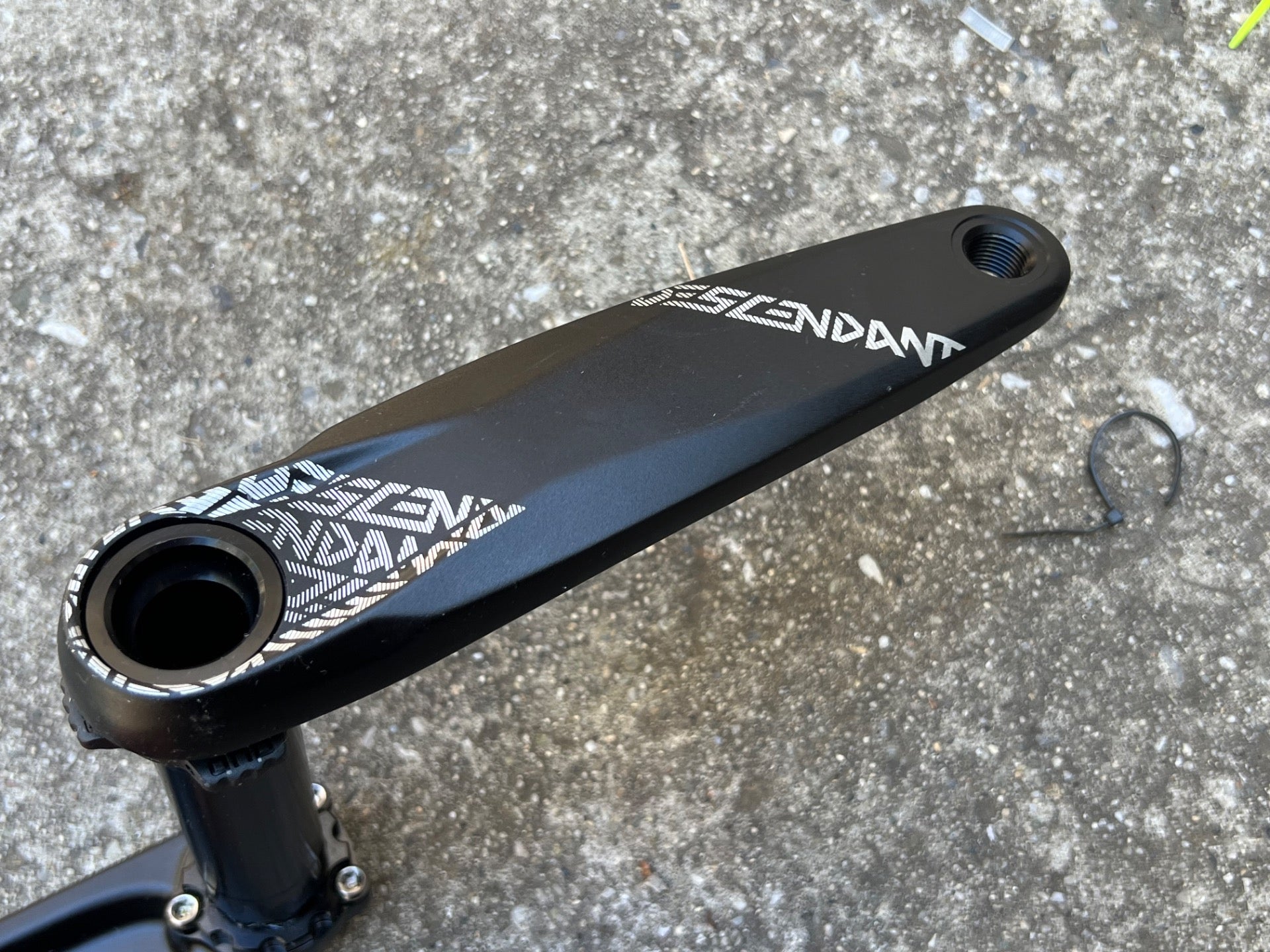 NEW Truvativ Descendant 175mm Crankset DUB SRAM 3 Bolt Direct Mount MTB Black  - Image 3