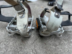 Used Campagnolo Centaur MTB Pedals Vintage 9/16 Mountain Bike 90’s Chrome Toe Strap-Bicycle Bin
