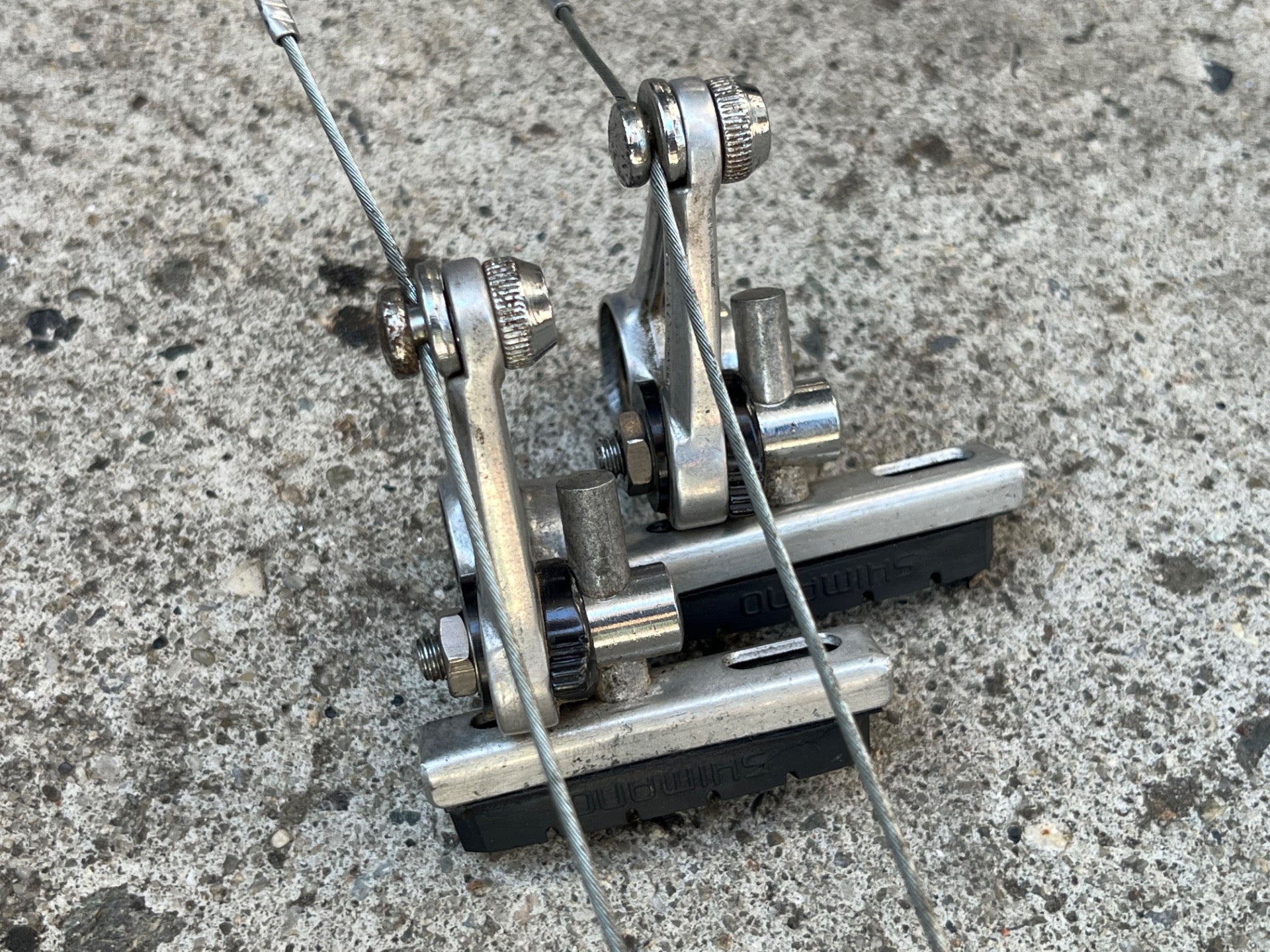 Shimano Deore XT BR-MC70 Cantilver Brakes Brake Set Vintage Retro MTB Touring  - Image 3