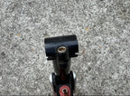 Used Girvin Flexstem 135mm 25.4mm 1” Steerer Vintage MTB Retro Black Silver Quill-Bicycle Bin