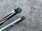 Used Specialized FACT 700c Carbon Fork 1 1/8” to 1 1/2” 8” Tapered Black Gold Road-Bicycle Bin