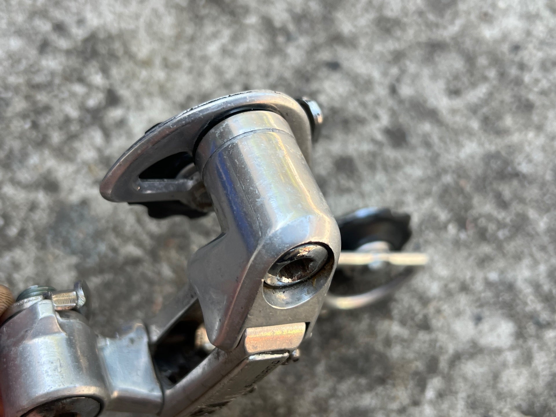 Shimano RD-M700 Deerhead Rear Derailleur Long Cage Retro Deore XT MTB - Image 3