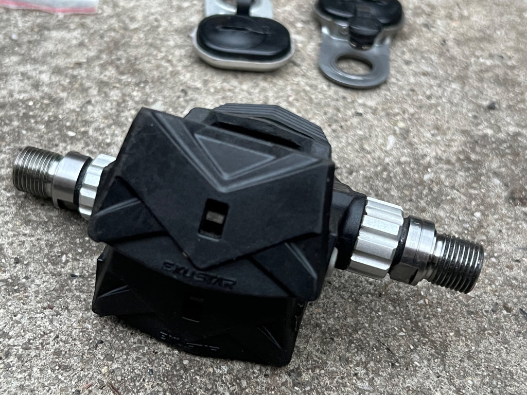 Garmin Vector PR3 Clipless Pedals Power Meter Road Bike Cycling Racing Cracked  - Image 3