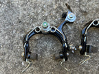 Used Modolo Speedy Road Bike Rim Brakes Black Front & Rear Vintage Retro-Bicycle Bin