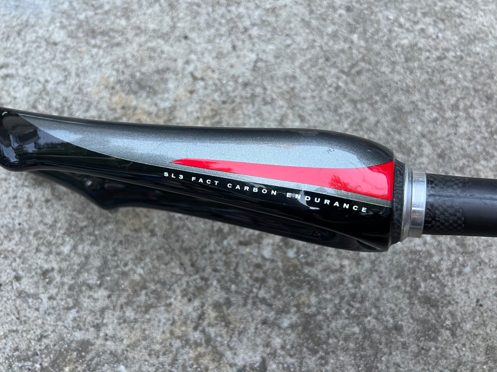 Specialized 700c Carbon Fork 1 1/8” to 1 1/4” Tapered Zertz SL3 Fact Gray Road  - Image 3
