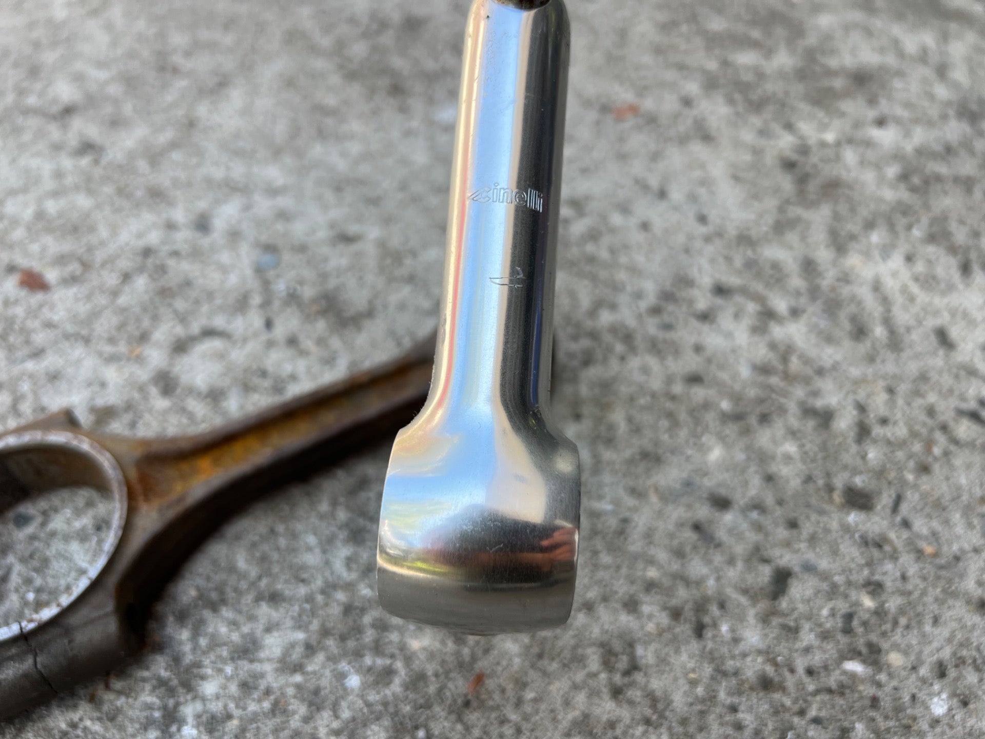Cinelli 1A Quill Stem 26.0x100mm 1” Vintage Retro Road Bike Silver Touring Bike - Image 3