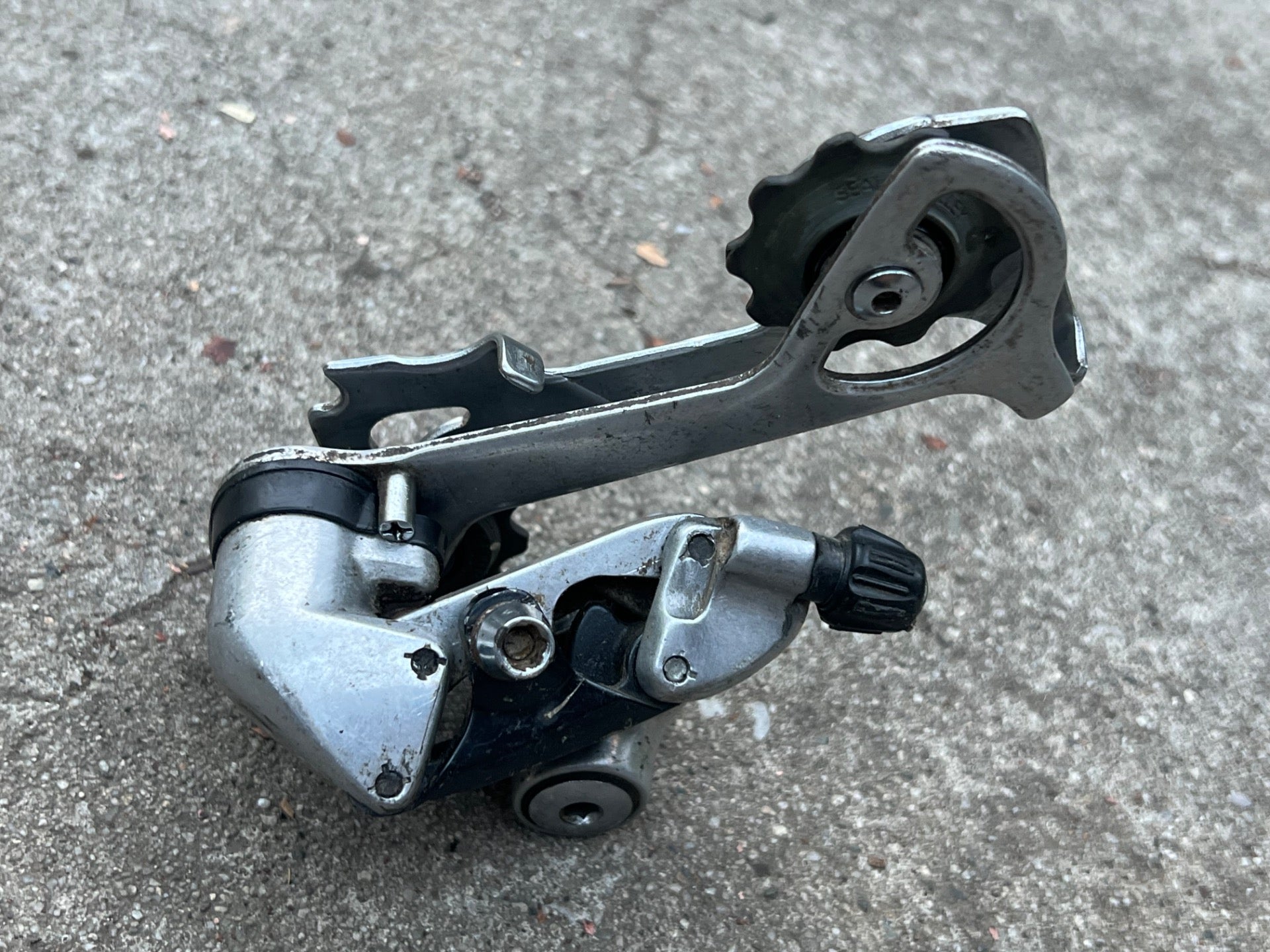 Shimano Deore XT M735 Rear Derailleur Long Cage 7 Speed Vintage MTB Retro  - Image 3
