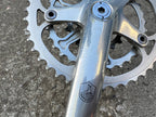 Used Campagnolo Icarus Record OR MTB Crankset 175mm 20/32/42T Triple Campy Silver-Bicycle Bin