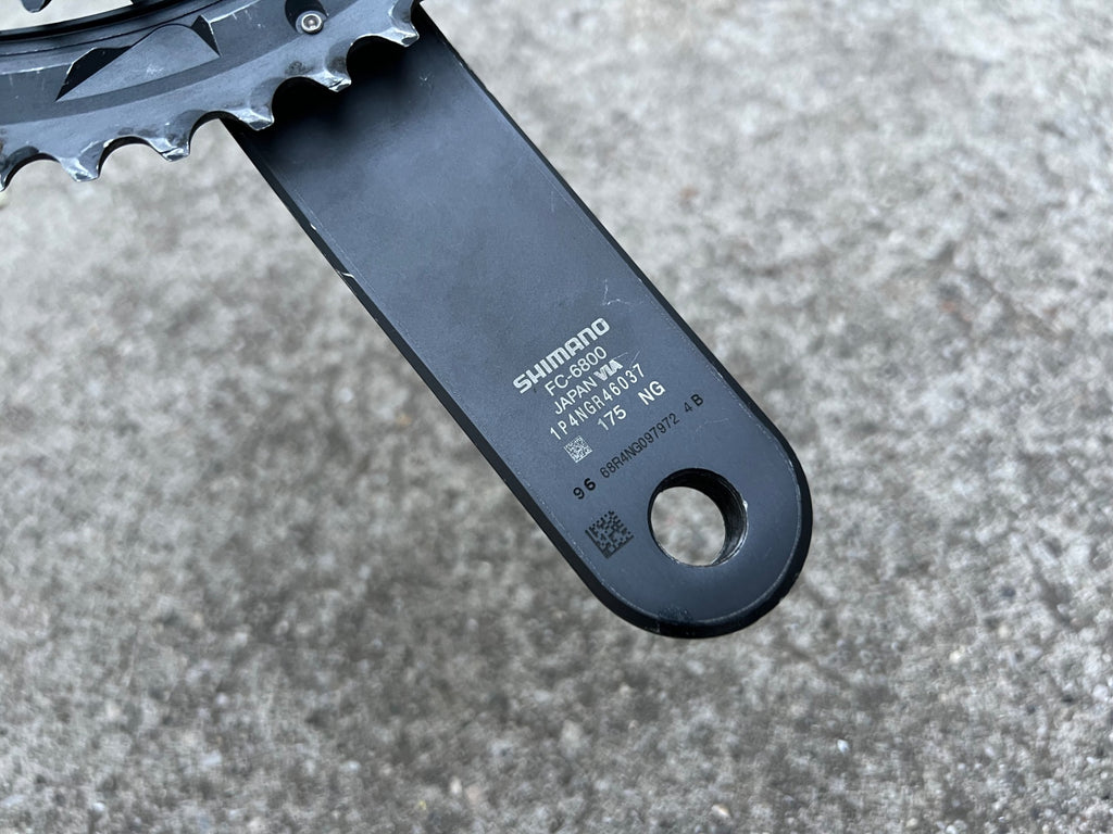 Shimano Ultegra FC-6800 175mm 46/36T 11 Speed Crankset Road Bike Double Gray   - Image 3