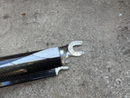 Used Forte Axis Carbon Fork 700c 1 1/8” 9.5” Threadless Steerer Black Road Bike Gray-Bicycle Bin