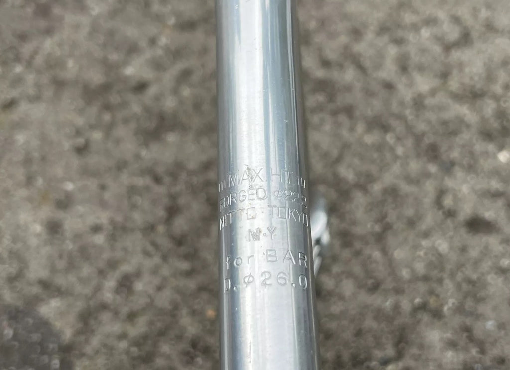 NOS Nitto Pearl 12 Stem 26.0x130mm 1” Quill Silver Anodized Road Bike Touring  - Image 3