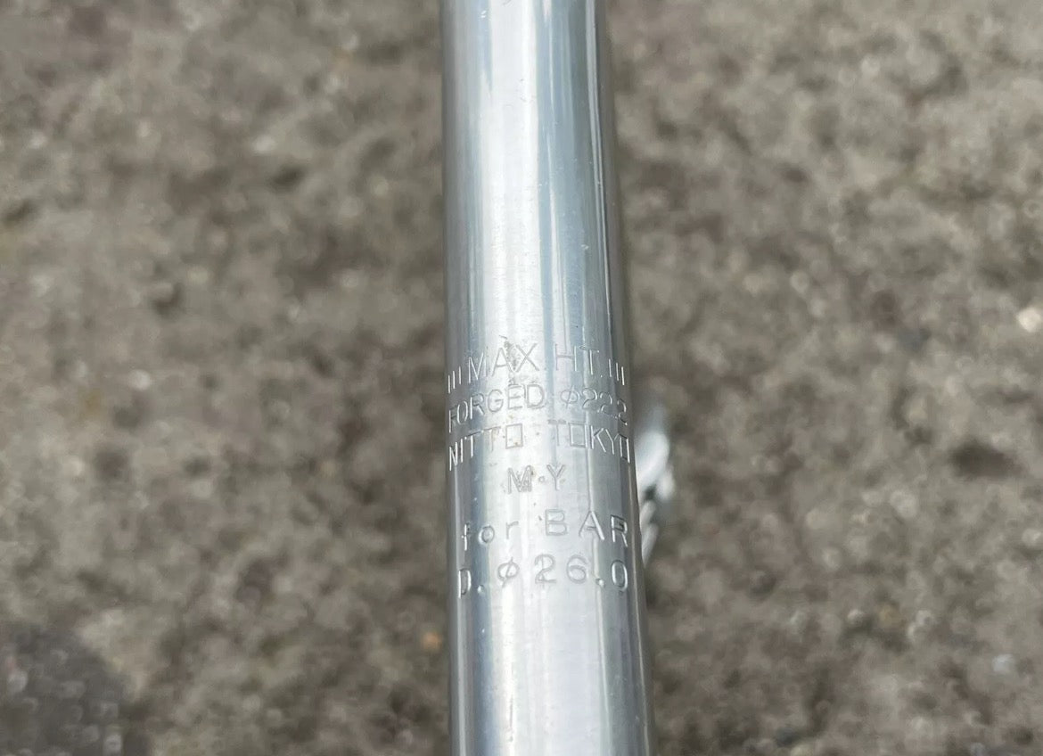 NOS Nitto Pearl 12 Stem 26.0x130mm 1” Quill Silver Anodized Road Bike Touring  - Image 3