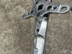 Samson 175mm 110/74 BCD Drive Side Crank Arm Vintage MTB Silver 5 Bolt