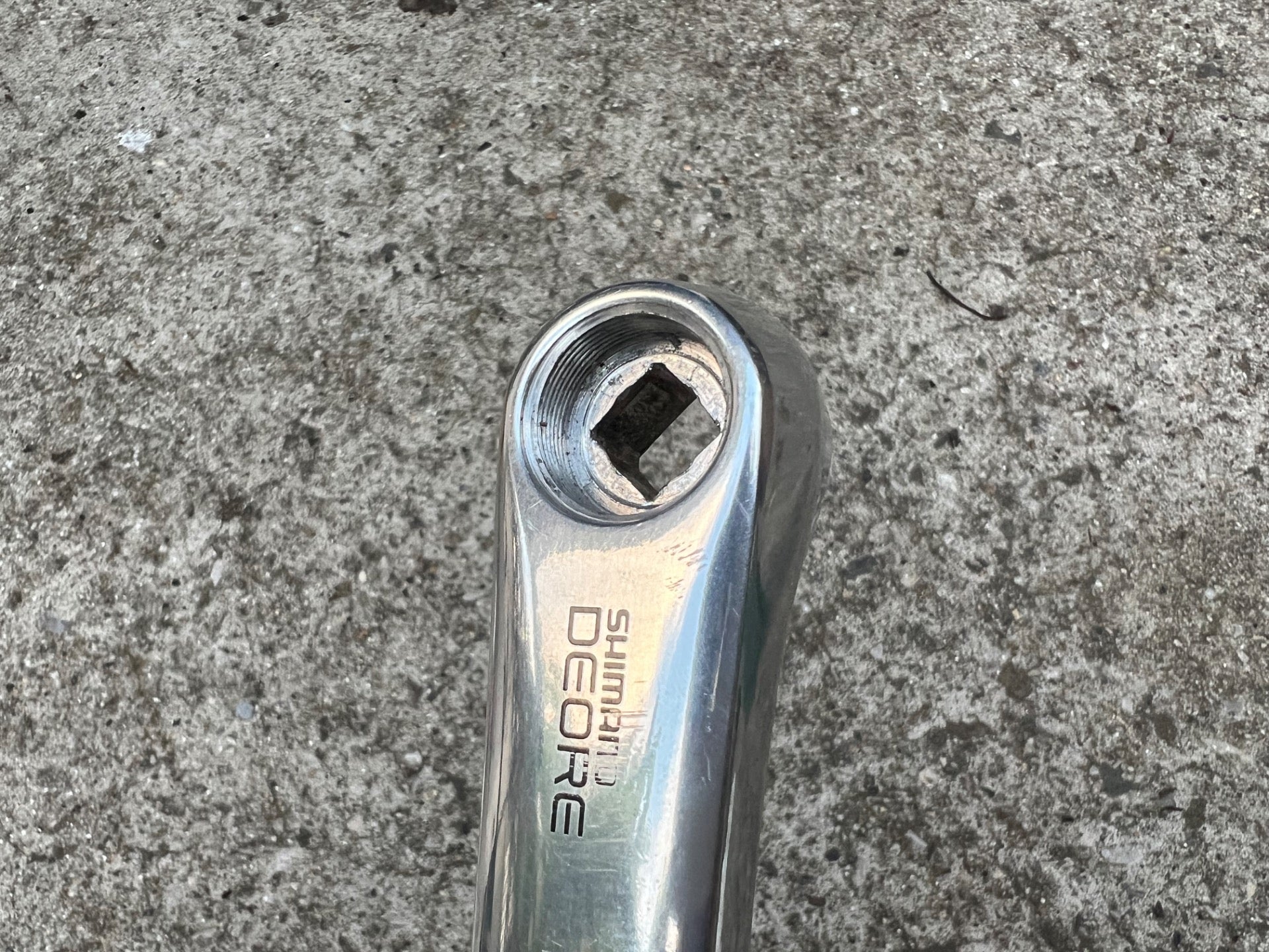 Shimano Deore FC-MT60 170mm Cranks 110/74 BCD Vintage Retro Mountain Bike MTB   - Image 4