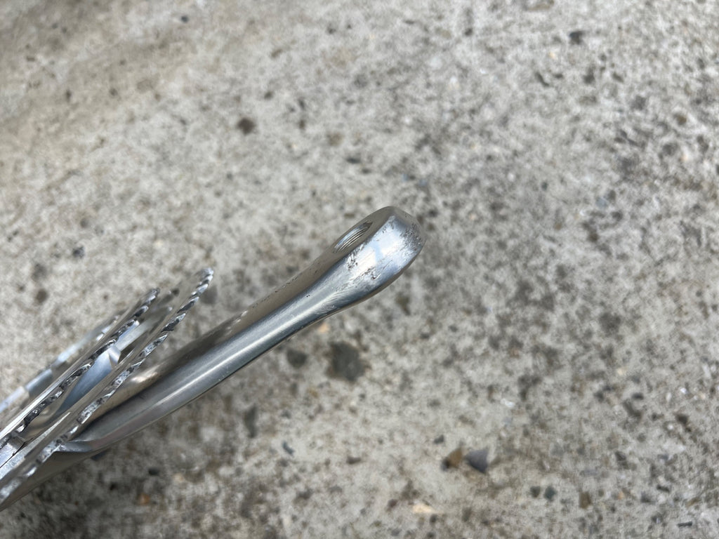 Used Campagnolo Chorus Crankset 170mm 53/42T Vintage Retro Road Bike Silver Campy-Bicycle Bin