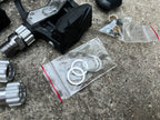 Used Garmin Vector PR 3 Clipless Pedals Power Meter Plus Spare Parts Black Road-Bicycle Bin