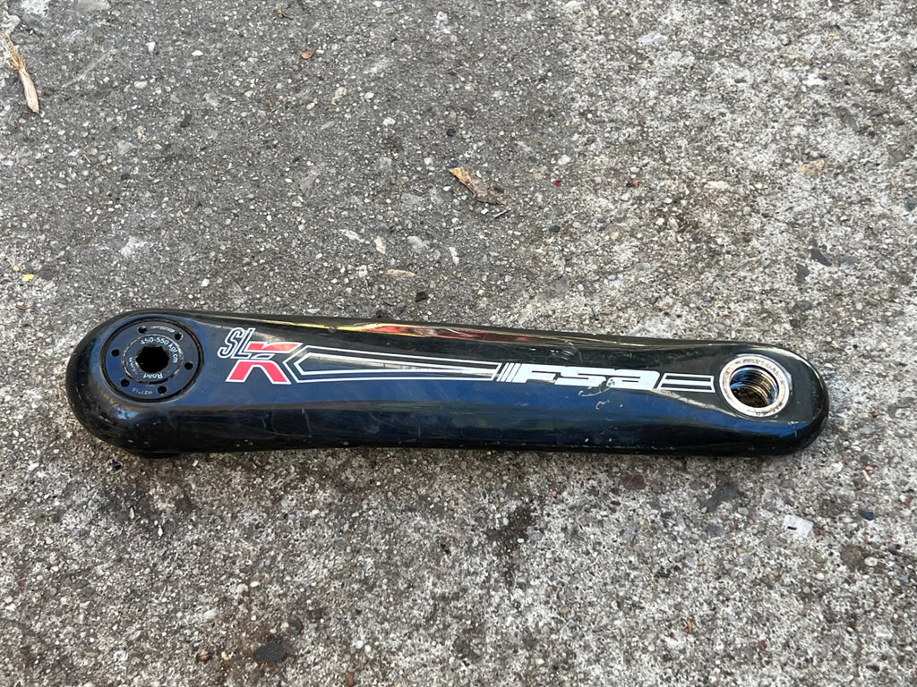 FSA SLK Carbon Triple Crankset 30-39-50T 10 Speed 170mm Road GXP Touring Gravel - Image 4