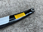 Used Focus FF Carbon Fork 700c 1 1/8” to 1 1/4” Tapered Threadless Rigid Black White-Bicycle Bin
