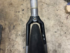 Used Giant Carbon Fork Aero 700c 1” 10.5” Threadless Steerer Road Yellow Gray Bike-Bicycle Bin