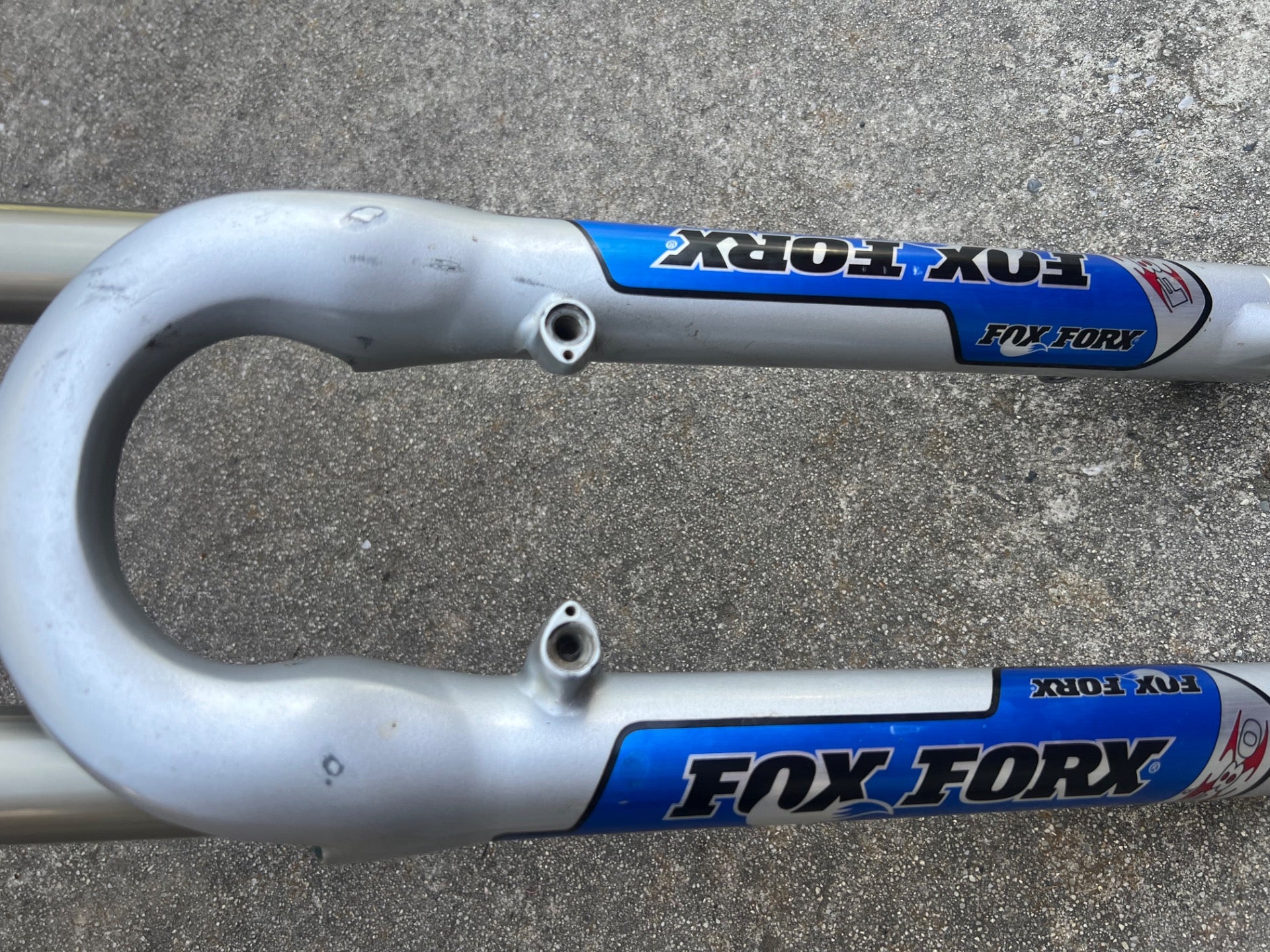 SERVICED FOX F80X 8” 1 1/8” Threadless Fork Terra Logic Disc V Brake Fork MTB   - Image 4