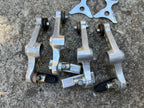 Used Suntour Roller Cam Brake Set Brakes Vintage MTB ATB Retro Mountain Bike Silver-Bicycle Bin